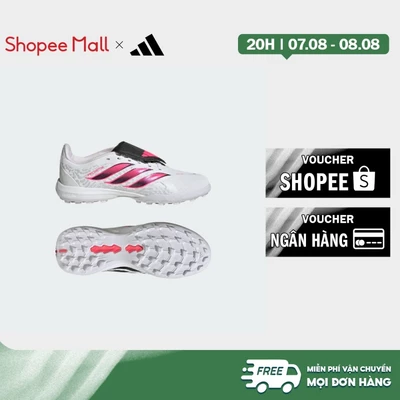 adidas Bóng đá Giày Đá Bóng Turf Predator League Lưỡi Gà Gập Dành Cho Trẻ Em Trẻ em trắng IH2103