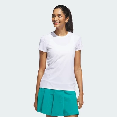 adidas Đánh gôn Áo thể thao tay ngắn Ultimate365 Tour – thiết kế tối ưu, dáng ôm Nữ trắng KB8568