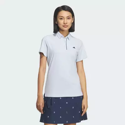 adidas Đánh gôn ÁO POLO NGẮN TAY Nữ Màu xanh da trời KB4724
