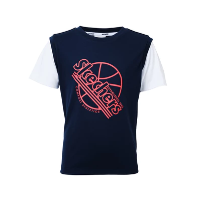 Áo Thun Tay Ngắn Bé Trai Skechers Basketball Short Sleeve Tee - SL324B343-NV01 Online Sale