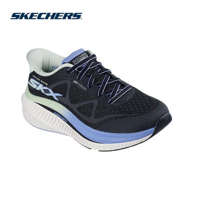 Giày Thể Thao Nữ Skechers Slip-ins GOwalk Max Cushioning Arch Fit Areena Đi Bộ - 125582-BKMT APMA Online Sale