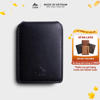 Ví Lata (Thời trang nam đựng namecard - Ví da Luxdeli LVN99)