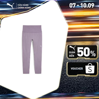 Quần Dài Tập Luyện PUMA Nữ SHAPELUXE SEAMLESS TIGHT Pale Plum Màu Tím