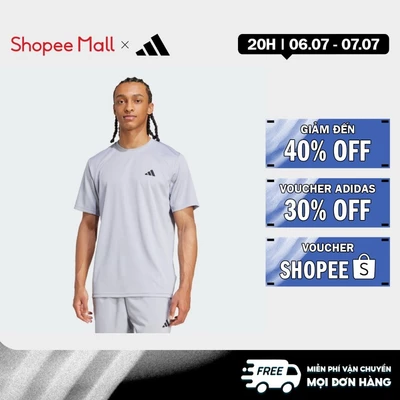 adidas Gym & Training Áo Thun Tập Luyện Train Essentials Nam Xám JX2725