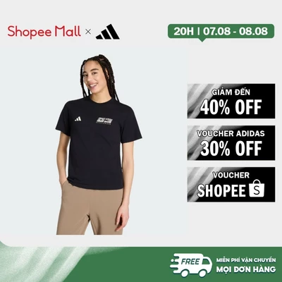 [Duy nhất 8.8 - VOUCHER 30%]adidas Phong cách sống ÁO THUN GRAPHIC ANIMAL POP Nữ Màu xanh da trời KT2778