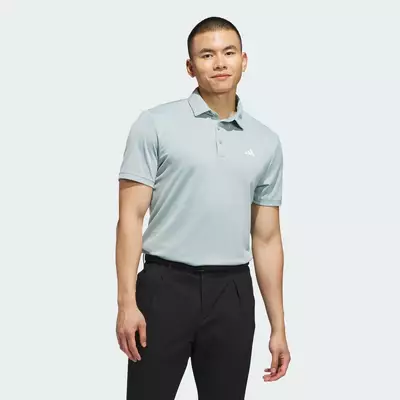 adidas Đánh gôn ÁO POLO PERFORMANCE TRƠN Nam màu xanh lá JY5477