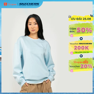 Sweater Unisex Skechers Skechers Authentic - Lounge Sweater - SL425U407-00PT
