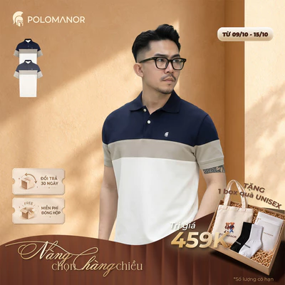 Áo polo nam ADEN vải cá sấu cotton interlock xuất xịn, nam tính, thanh lịch, sang trọng - POLOMANOR