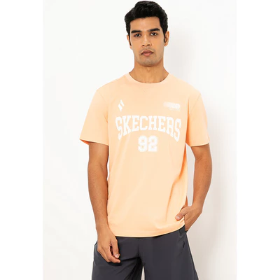 Áo Thun Tay Ngắn Nam Skechers Basketball Culture Short Sleeve Tee-SL325M375-04HL Online Sale