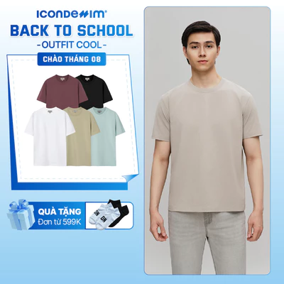 Áo Thun Nam ICONDENIM ICDN ComfiTee Form Regular ATID0600