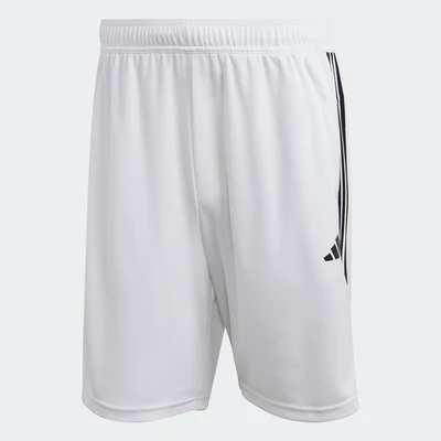 adidas Gym & Training Quần Short Tập Luyện Vải Pique 3 Sọc Train Essentials Nam trắng IB8244