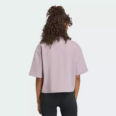 adidas Gym & Training Áo Thun Waffle Yoga Motion Nữ Màu tím KD2706