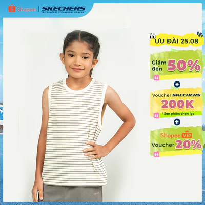 Tops Set Trẻ Em Skechers Home Wear Tops Set - SL325K280-01BB Online Sale