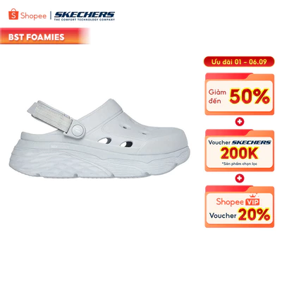 Giày Clog Nữ Skechers Foamies Max Cushioning Dream - 111268-LTGY