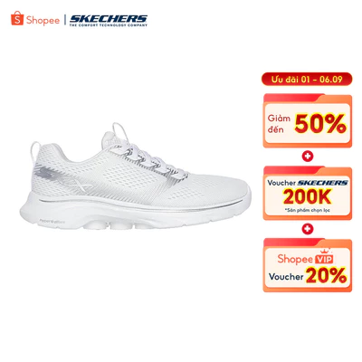 Giày Thể Thao Nữ Skechers GOwalk 7 Hailey Đi Bộ - 125251-WSL Air-Cooled Goga Mat