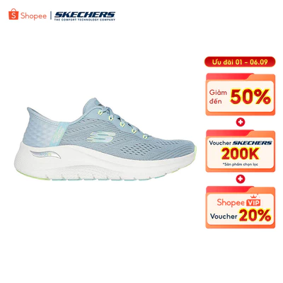 Giày Thể Thao Nữ Skechers Slip-ins Sport Arch Fit 2.0 Easy Chic Thường Ngày - 150066-BLLM Online Sale