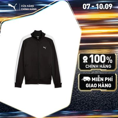 Áo Khoác Thời Trang PUMA Nam T7 ALWAYS ON Track Jacket Black Màu Đen