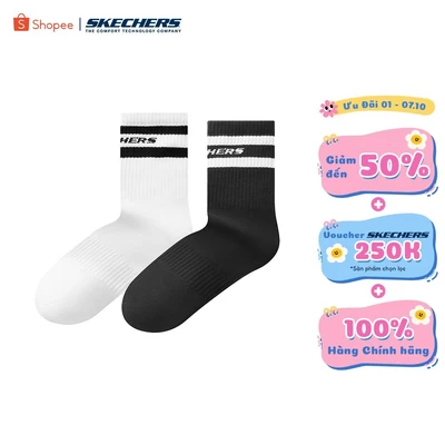 Vớ Thể Thao Nam Skechers Sport Utility Socks Crew Socks (2 Pairs) - L125M087-030G
