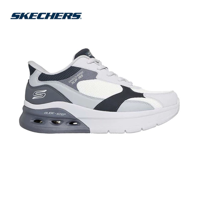 Giày Thể Thao Nam Skechers Slip-Ins BOBS Arc Waves 2.0 Class Order Thường Ngày - 118342-WMLT Memory Foam