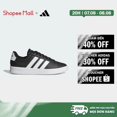 [Duy nhất 8.8 - VOUCHER 30%]adidas Phong cách sống GIÀY GRAND COURT 3.0 Nam Đen IH1473