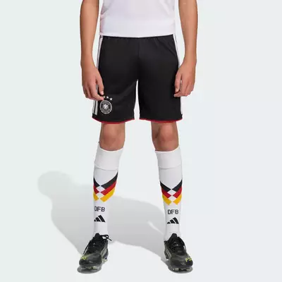 adidas Bóng đá Quần Short Sân Nhà Đức 26 Cho Trẻ Em Trẻ em Đen JZ4562