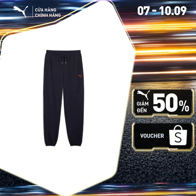 Quần Dài Thời Trang PUMA Unisex PREMIUM ESS Sweatpants New Navy Màu Xanh