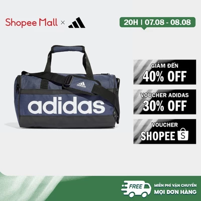 [Duy nhất 8.8 - VOUCHER 30%]adidas Lifestyle Essentials Linear Duffel Bag Extra Small Unisex Blue HR5346