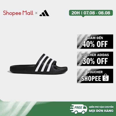 [Duy nhất 8.8 - VOUCHER 30%]adidas Bơi lội & Phong cách sống Dép quai ngang Adilette Aqua Unisex Đen F35543