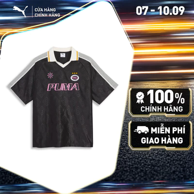 Áo Thun Thời Trang PUMA Nam T7 Short Sleeve Jersey Black Màu Đen