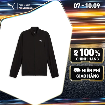 Áo Khoác Thể Thao PUMA Nam Run Velocity Woven Black Màu Đen