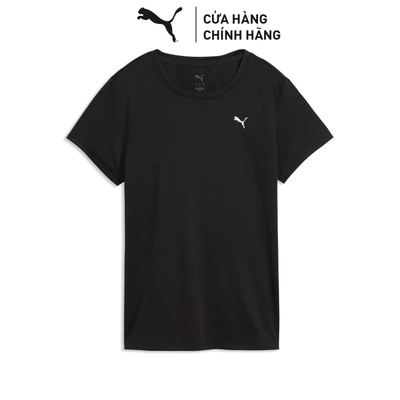 Áo Thun Chạy Bộ PUMA Nữ W RUN GREATNESS GRAPHIC SS Black-AH26 Q3 Màu Đen