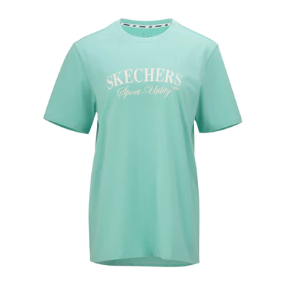 Áo Thun Tay Ngắn Nữ Skechers LifestylePhysicalAcademiaCollectionIconic Short Sleeve Tee-L125W044-0477 Online Sale