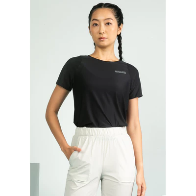 Áo Thun Tay Ngắn Nữ Skechers Walking Performance Short Sleeve Tee - SP325W314-0018