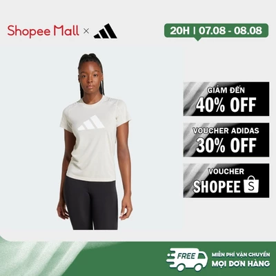 [Duy nhất 8.8 - VOUCHER 30%]adidas Gym & Training Áo Thun Tập Luyện Big Performance Logo Train Essentials Nữ Be JC9594