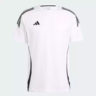 adidas Bóng đá Áo Thun Thể Thao Tiro 24 Nam trắng IR9353
