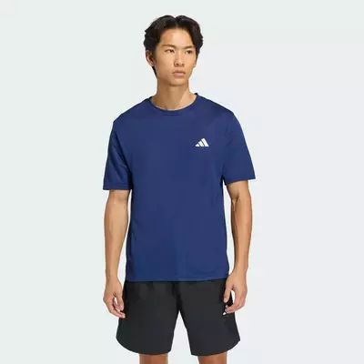 adidas Gym & Training ÁO THUN CƠ BẢN WORKOUT ESSENTIALS Nam Màu xanh da trời KD5457