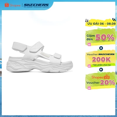 [ĐỘC QUYỀN ONLINE] Xăng Đan/Dép Nữ Skechers Cali D'Lites 4.0 Total Appeal - 119846-WHT Yoga Foam