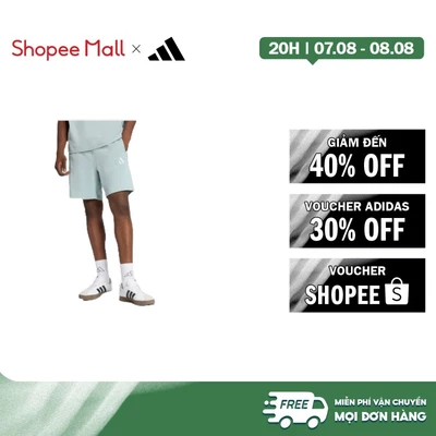 [Duy nhất 8.8 - VOUCHER 30%]adidas Phong cách sống Quần Short Vải Thun Da Cá ALL SZN Nam màu xanh lá KC3157