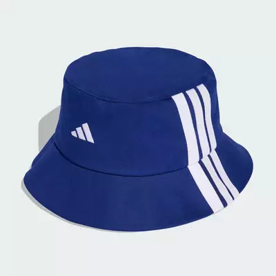 adidas Phong cách sống Mũ Bucket 3 Sọc Unisex Màu xanh da trời KE8040