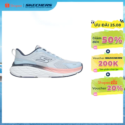 Giày Thể Thao Nữ Skechers Performance Max Cushioning Elite 3 - 129720-LBPK Air-Cooled Goga Mat