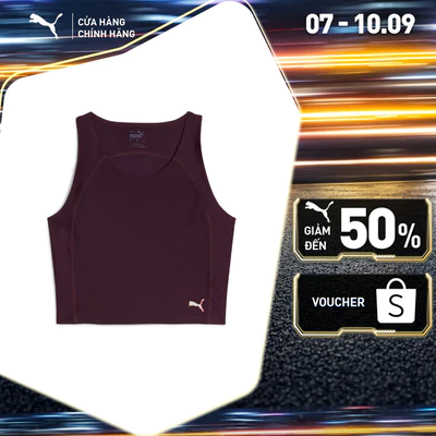 Áo Thun Chạy Bộ PUMA Nữ RUN ULTRAFORM CROP TANK W Midnight Plum Màu Tím