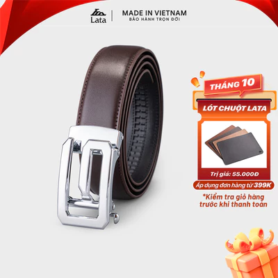 Thắt lưng Lata (Thời trang nam - Dây nịt da thật TL307)