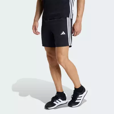 adidas Gym & Training QUẦN SHORT DỆT CƠ BẢN 3 GẠCH WORKOUT ESSENTIALS Nam Đen KA3521