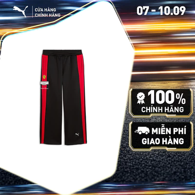 Quần Dài Thể Thao PUMA Nam Ferrari T7 Track Pant Black Màu Đen