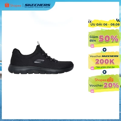 [ĐỘC QUYỀN ONLINE] Giày Thể Thao Nữ Skechers Sport Summits Summer Blush Thường Ngày - 150268-BBK Memory Foam