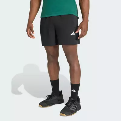 adidas Gym & Training QUẦN SHORT WORKOUT ESSENTIALS FEELREADY Nam Đen KS7941