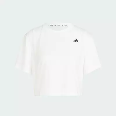 adidas Gym & Training Áo Thun Tập Luyện Dáng Boxy Train Essentials Nữ trắng JC9556