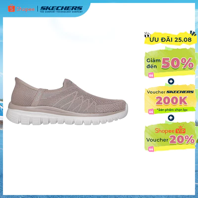 Giày Thể Thao Nữ Skechers Slip-ins Active Graceful Mesh Move - 100737-TPE Air-Cooled Memory Foam