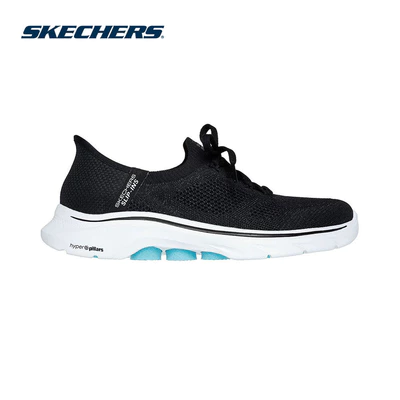 Giày Thể Thao Nữ Skechers Slip-ins GOwalk 7 Via Đi Bộ - 125213-BKAQ Air-Cooled Memory Foam Online Sale