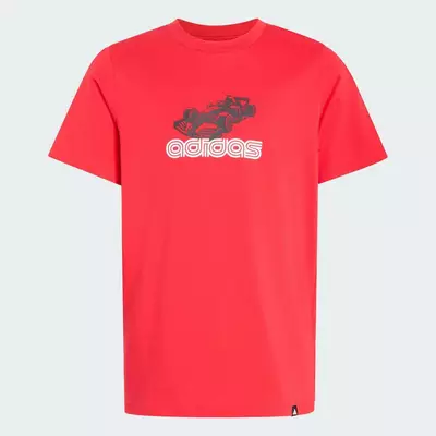 adidas Phong cách sống ÁO THUN GRAPHIC ADRENALINE AESTHETIC DÀNH CHO THIẾU NIÊN Trẻ em Đỏ KE1603
